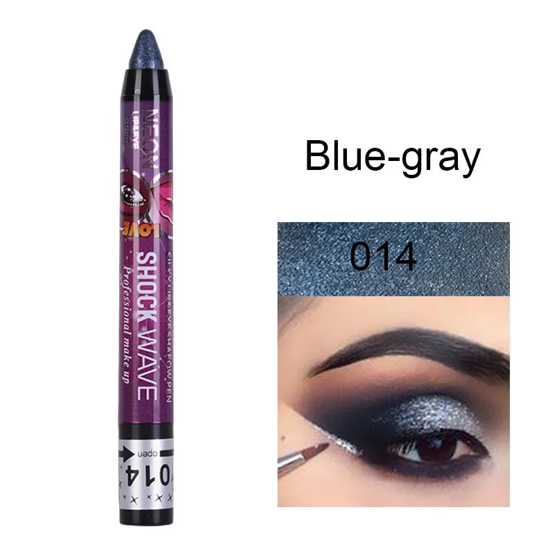 2 In 1 Eyeshadow Lipstick Stick Pencil Waterproof