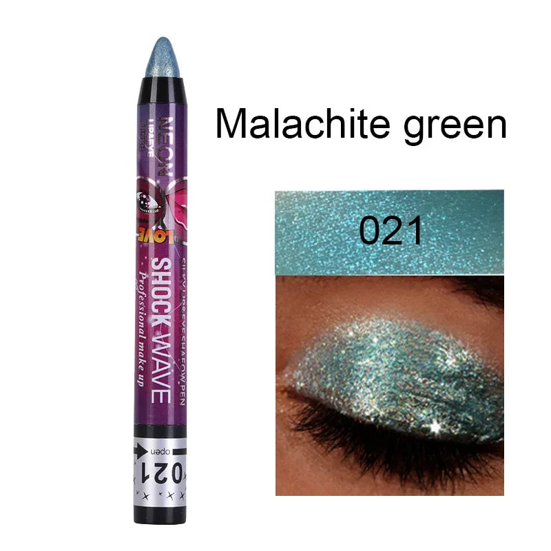 2 In 1 Eyeshadow Lipstick Stick Pencil Waterproof