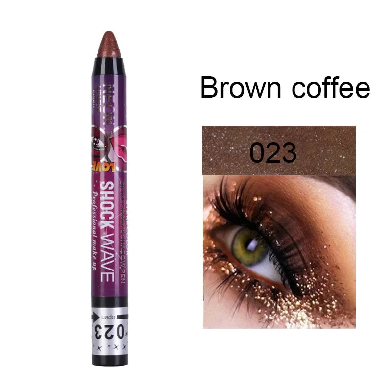2 In 1 Eyeshadow Lipstick Stick Pencil Waterproof