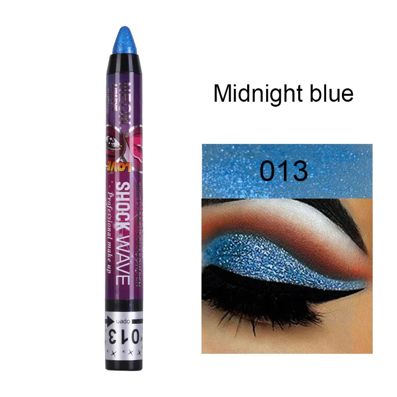 2 In 1 Eyeshadow Lipstick Stick Pencil Waterproof