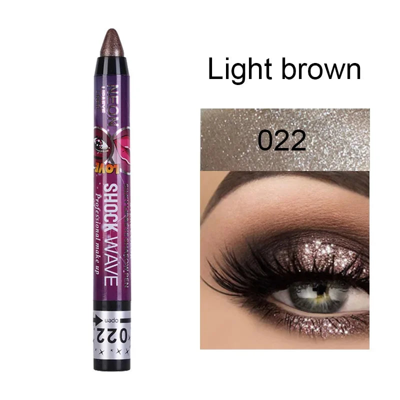 2 In 1 Eyeshadow Lipstick Stick Pencil Waterproof