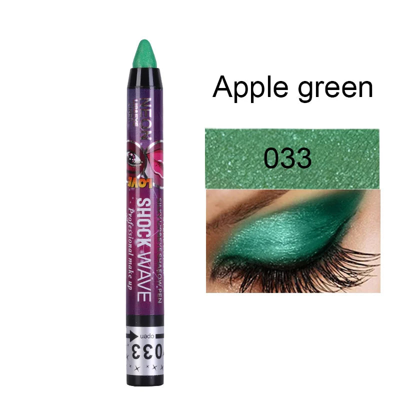 2 In 1 Eyeshadow Lipstick Stick Pencil Waterproof