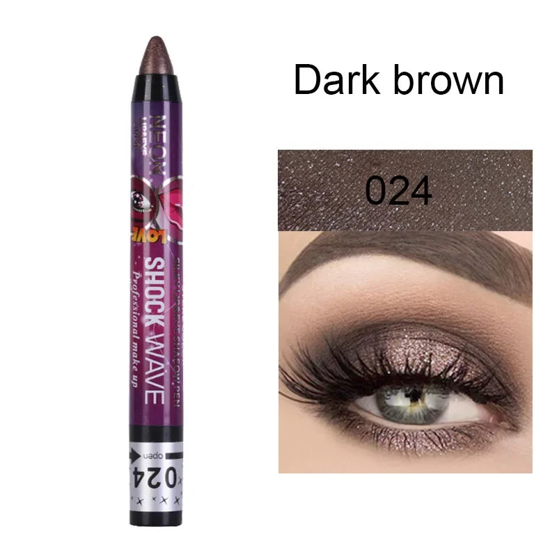 2 In 1 Eyeshadow Lipstick Stick Pencil Waterproof