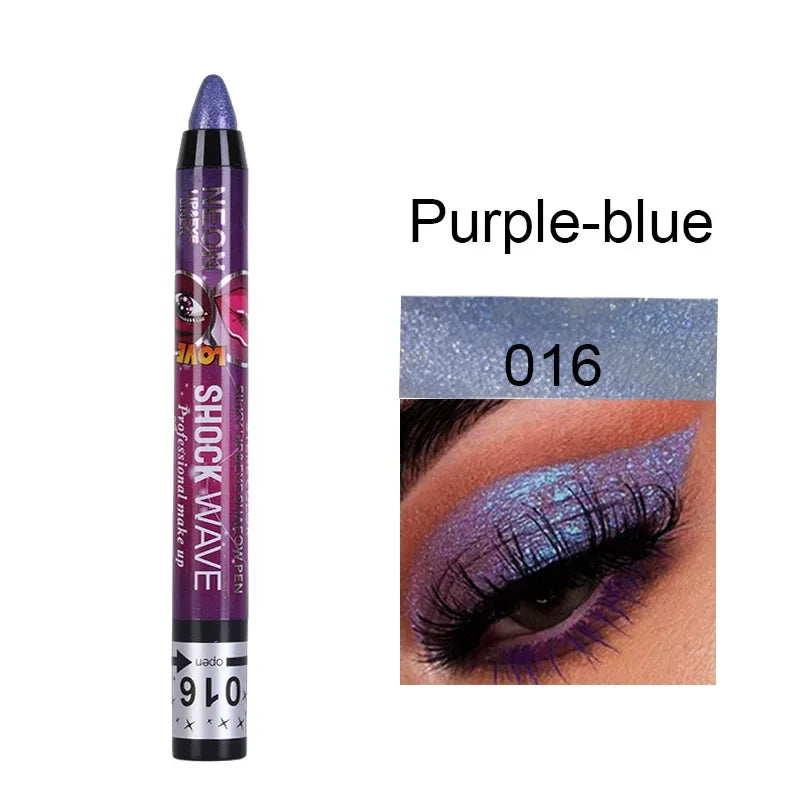 2 In 1 Eyeshadow Lipstick Stick Pencil Waterproof