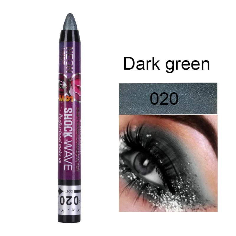 2 In 1 Eyeshadow Lipstick Stick Pencil Waterproof
