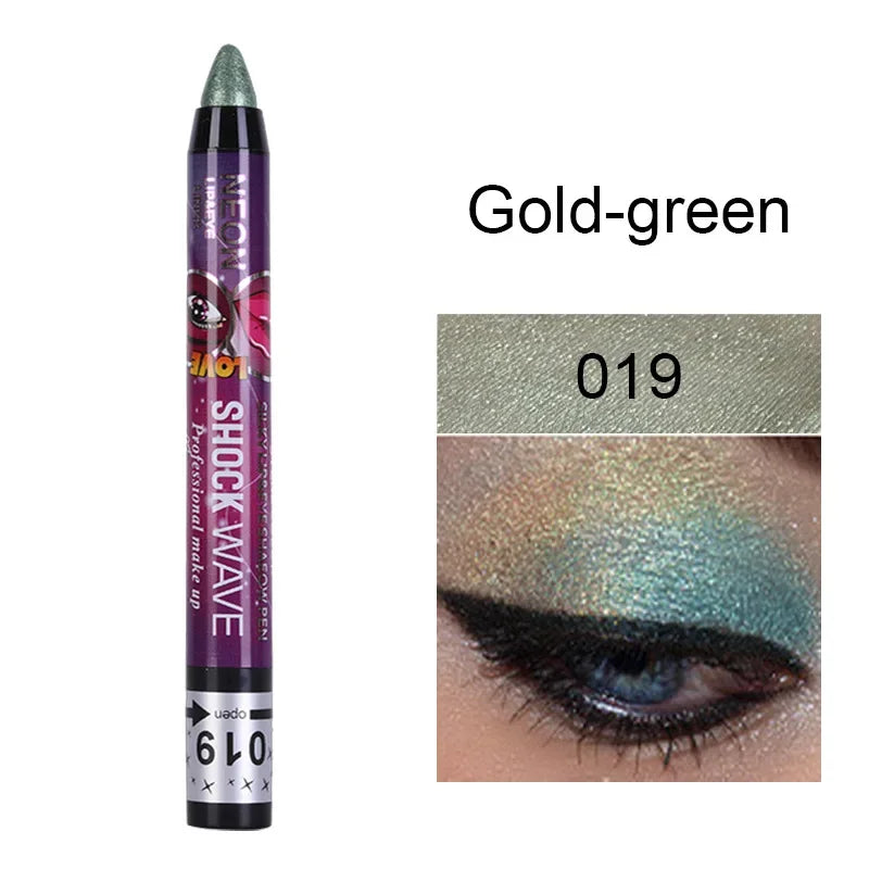 2 In 1 Eyeshadow Lipstick Stick Pencil Waterproof