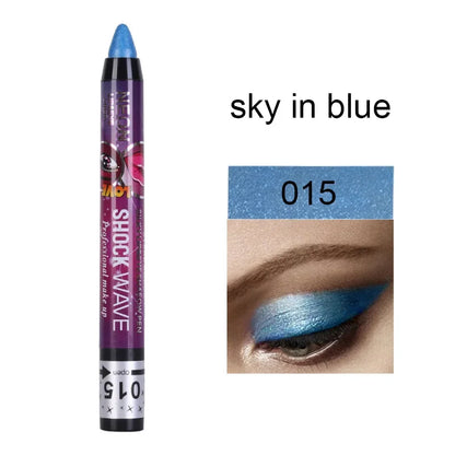 2 In 1  Eyeshadow Lipstick Stick Pencil Waterproof