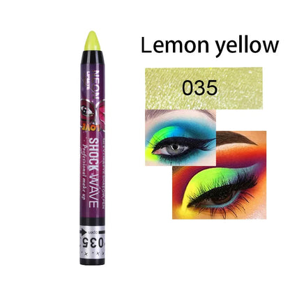 2 In 1  Eyeshadow Lipstick Stick Pencil Waterproof